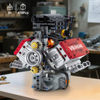 Brick V8 Engine Model Kit – 478 Pieces