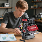 Brick V8 Engine Model Kit – 478 Pieces